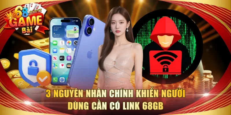3 nguyên nhân chính khiến người dùng cần có link 68GB