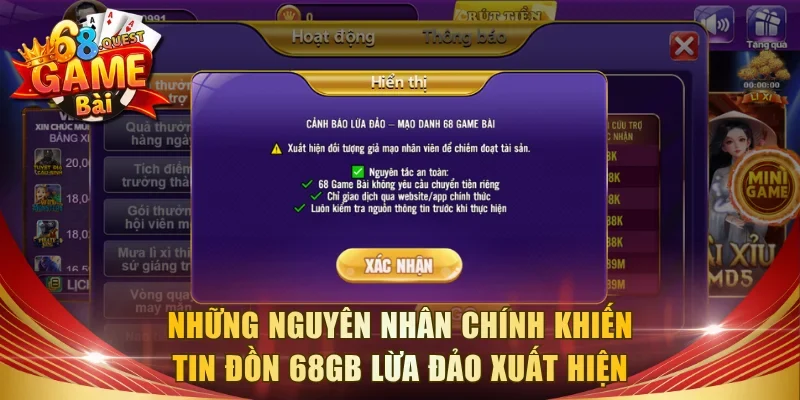 Những nguyên nhân chính khiến tin đồn 68gb lừa đảo xuất hiện